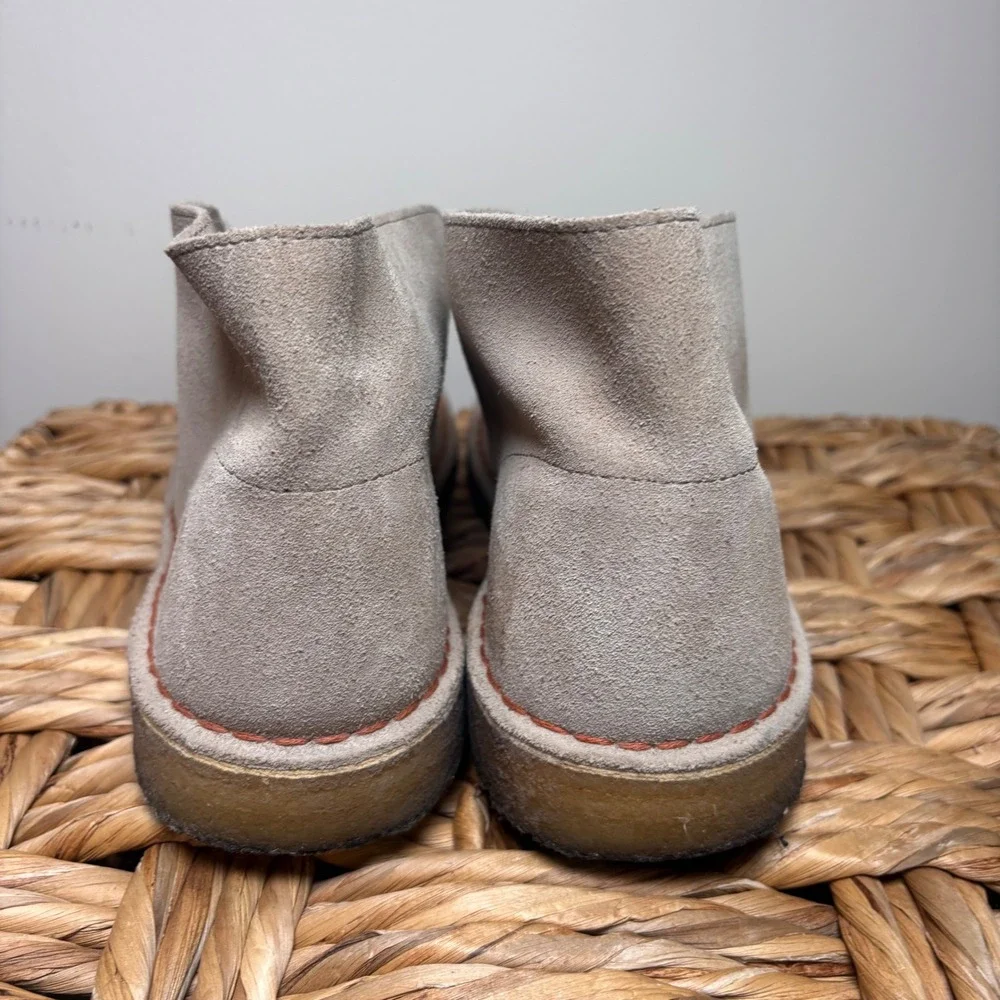 Clarks Originals Mens Desert Boot Sand Suede Chukka Crepe Sole Size‎ 10